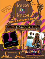 House is in the House - beach volleyball party
