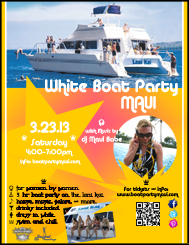White Boat Party Maui 2013